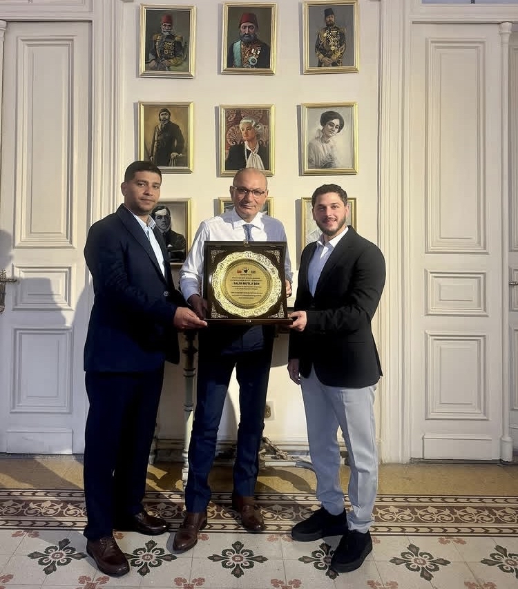 Nordisk Hjälp möter Turkiets ambassadör i Kairo, Egypten